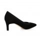 Elizabeth stuart Escarpins cuir velours noir