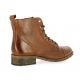 Impact Boots cuir cognac