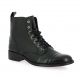 Impact Boots cuir noir