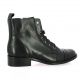 Impact Boots cuir noir