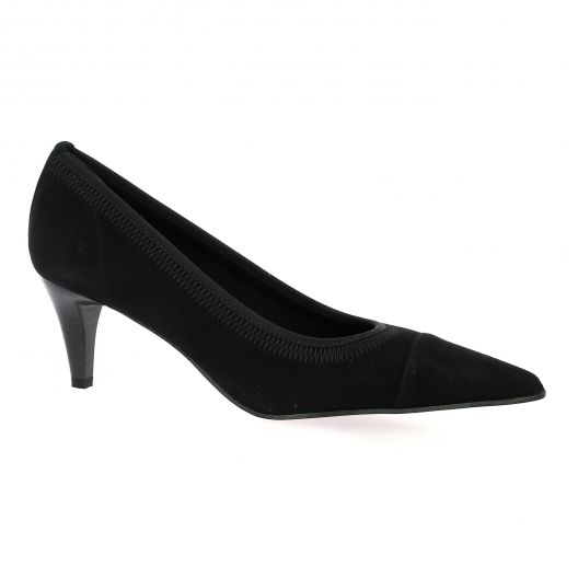 Elizabeth stuart Escarpins cuir velours noir