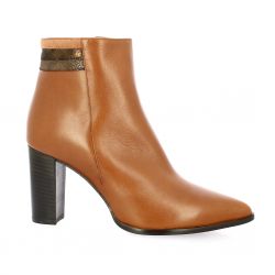 Brenda zaro Boots cuir cognac