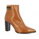 Brenda zaro Boots cuir cognac