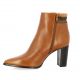 Brenda zaro Boots cuir cognac