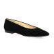 Brenda zaro Escarpins cuir velours noir