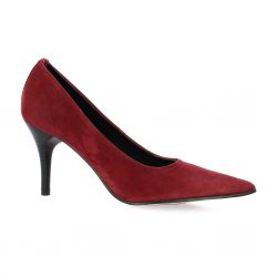 Elizabeth stuart Escarpins cuir velours bordeaux