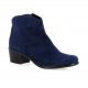 Elizabeth stuart Boots cuir velours marine