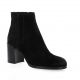 Bruno premi Boots cuir velours noir