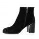 Bruno premi Boots cuir velours noir