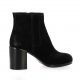 Bruno premi Boots cuir velours noir