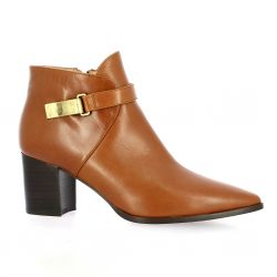 Brenda zaro Boots cuir cognac