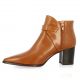 Brenda zaro Boots cuir cognac