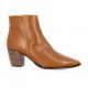 Brenda zaro Boots cuir cognac