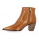 Brenda zaro Boots cuir cognac