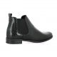 So send Boots cuir python noir