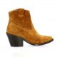 Exit Boots cuir velours cognac