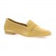 So send Mocassins cuir velours camel