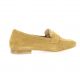 So send Mocassins cuir velours camel