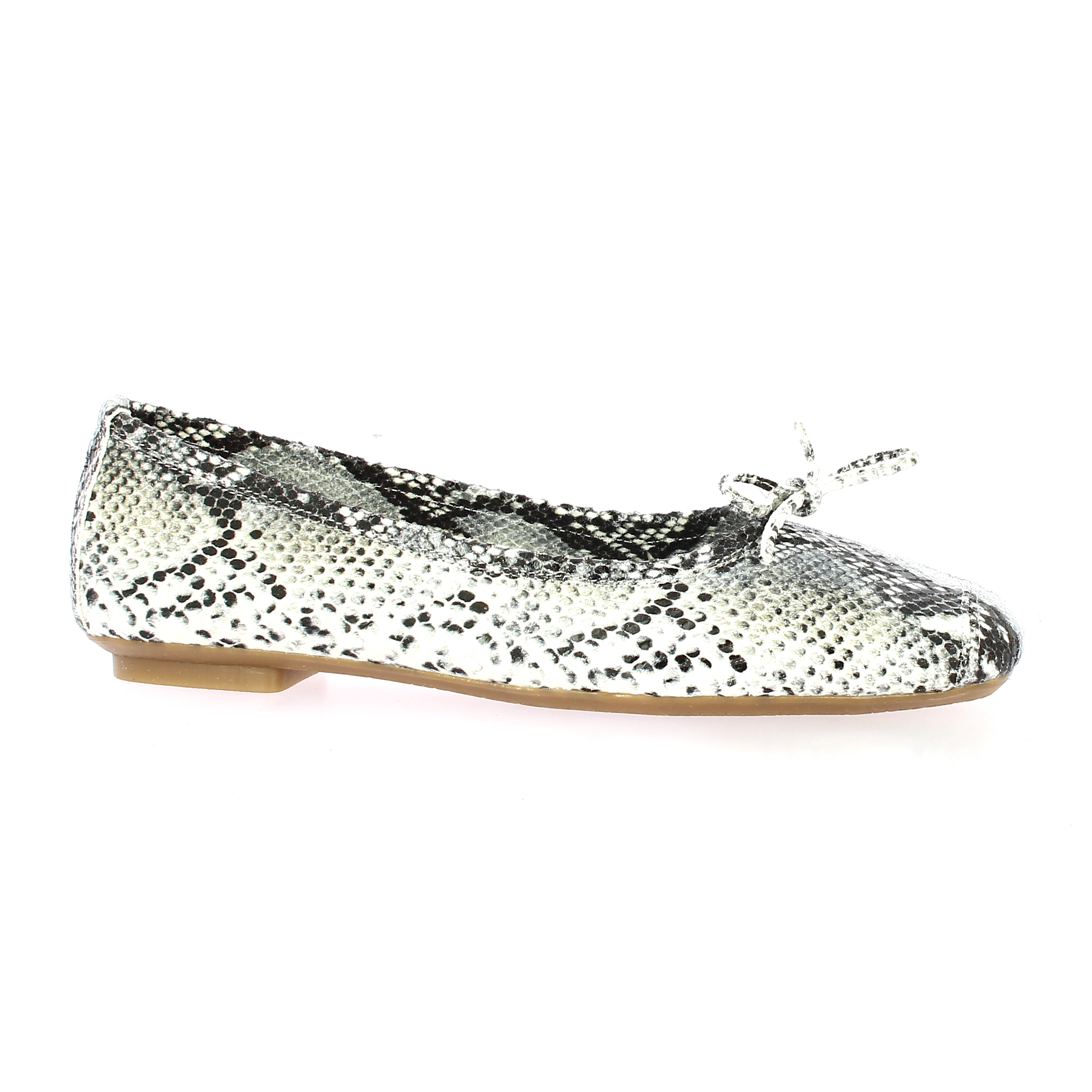 Blanc Harmony Python Reqins Ballerine