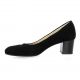 Vidi studio Escarpins cuir velours noir