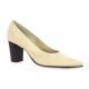 Vidi studio Escarpins cuir velours beige