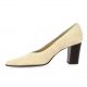 Vidi studio Escarpins cuir velours beige