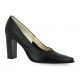 Vidi studio Escarpins cuir python noir