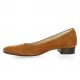 Vidi studio Escarpins cuir velours cognac