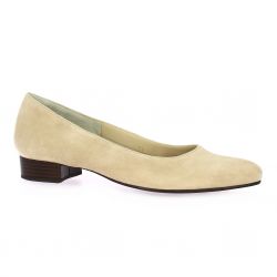 Vidi studio Escarpins cuir velours beige