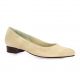 Vidi studio Escarpins cuir velours beige