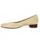 Vidi studio Escarpins cuir velours beige