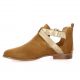 We do Boots cuir velours cognac