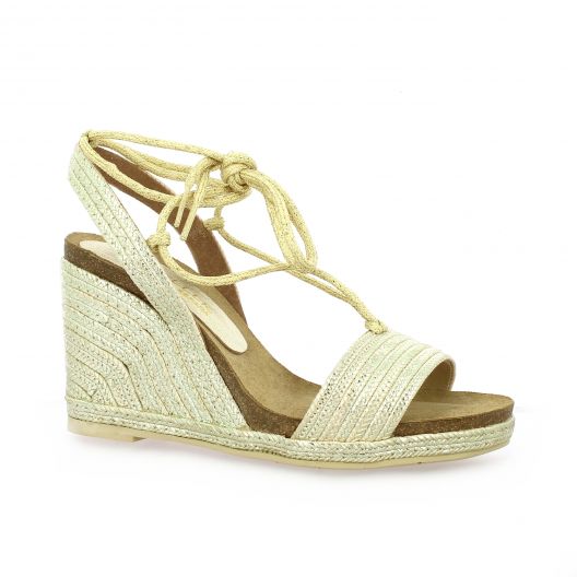 chaussures cordes compensees