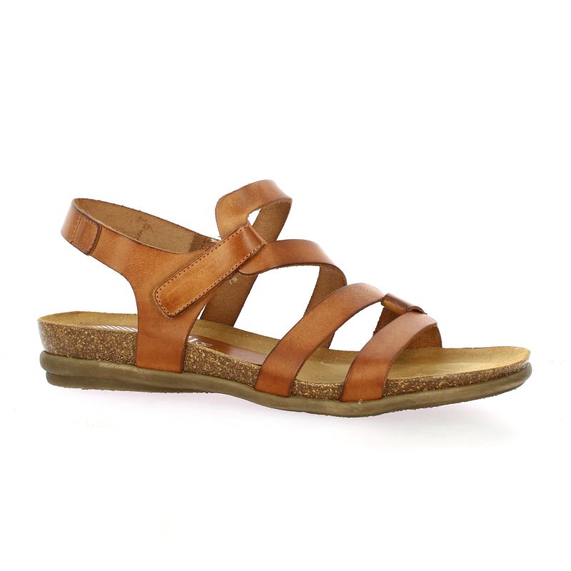 Bianca Moon chaussures cuir marron cognac nupieds 1064