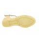 Pao Espadrille cuir velours whisky