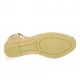 Pao Espadrille velours lamine beige