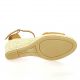 Pao Espadrille cuir velours whisky