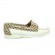 Latina Mocassins cuir blanc