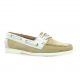 Latina Mocassins cuir velours beige