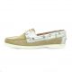 Latina Mocassins cuir velours beige