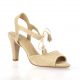 Cor by andy Nu pieds cuir velours nude