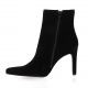 Vidi studio Boots cuir velours noir