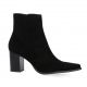 Vidi studio Boots cuir velours noir