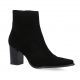 Vidi studio Boots cuir velours noir