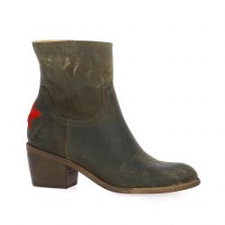 Ngy Boots cuir marron