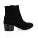 Pao Boots cuir velours noir