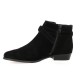 Impact Boots cuir velours noir