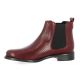 We do Boots cuir serpent bordeaux