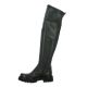 Pao Bottes cuir noir