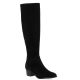 Elisir Bottes cuir velours noir